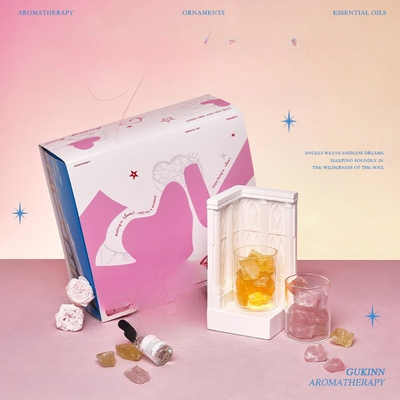 Home Fragrance Gift Box - Diffusore di Aromi Premium in Pietra