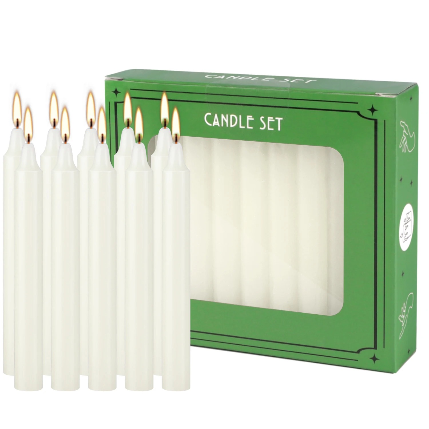 Quality Home Fragrance - Candele da pranzo di alta qualità