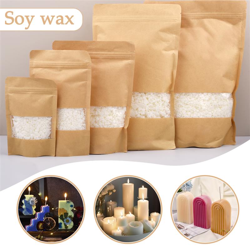 Soy Wax Flake - 50-1000g Naturale Pura Cera di Soia