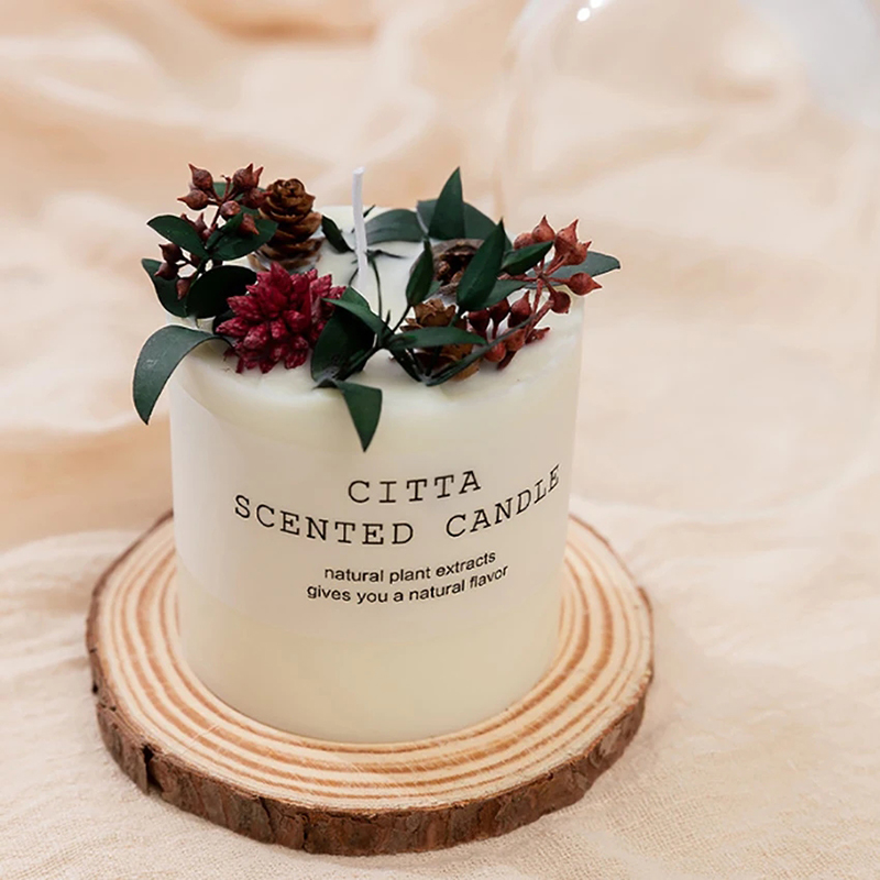 Home Fragrance Scented Candle - Candela di soia profumata serie Forest