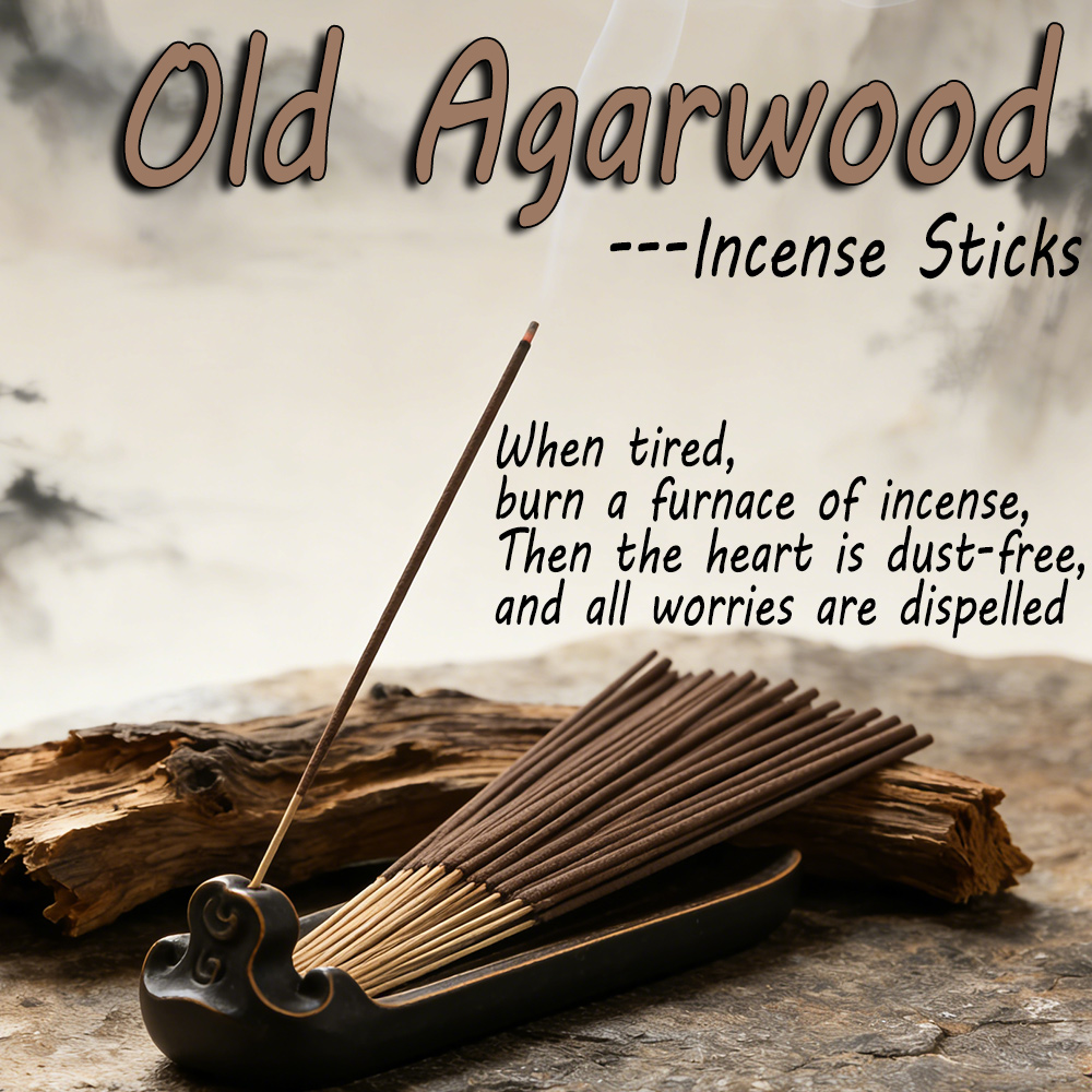 Quality Home Fragrance - Bastoncini di incenso di agarwood invecchiato