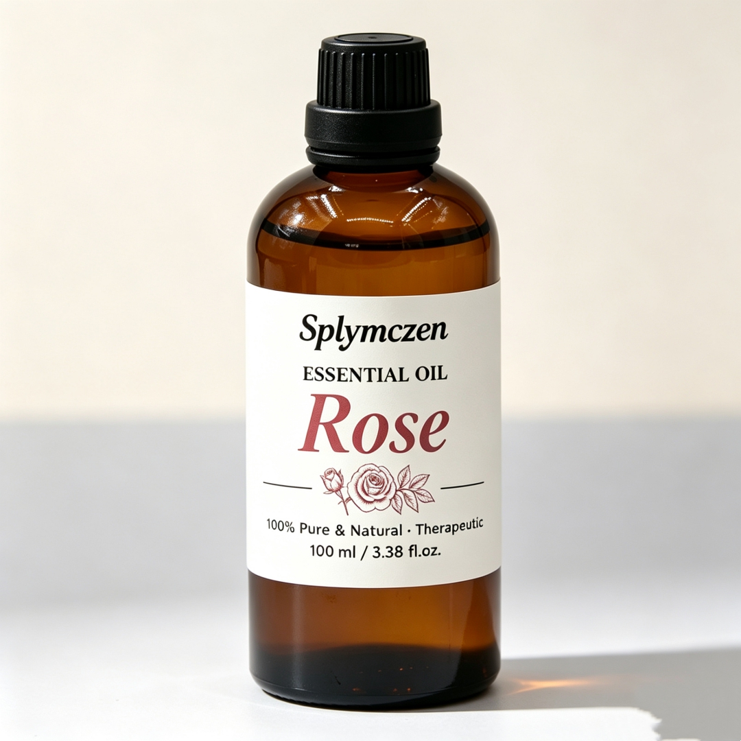 Home Fragrance Scented Candle - Olio profumato alla rosa Splymczen 100ml,