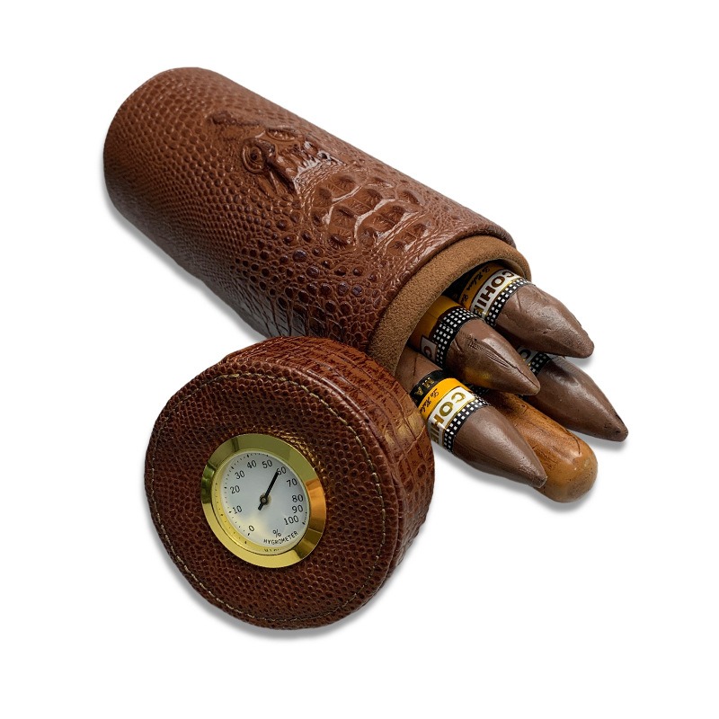 Home Fragrance Maple Walnut - Umidificatore da viaggio in pelle Scatola