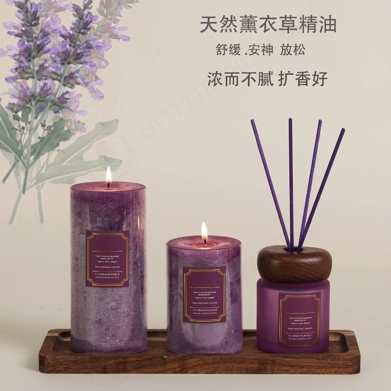 Home Fragrance Gift Box - Candela Profumata in Vetro Grande con