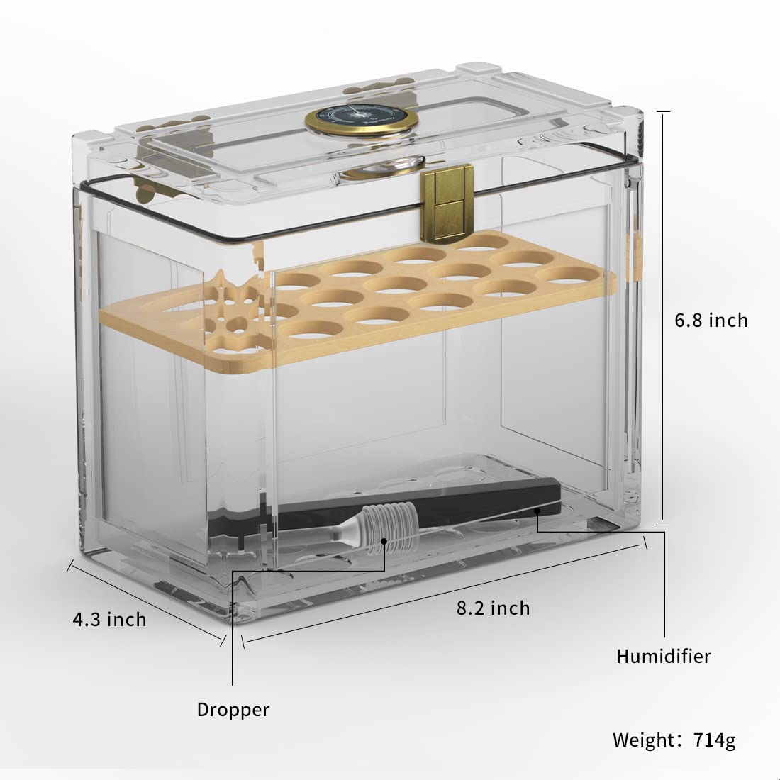 Umidificatore per sigari in ac - Home Fragrance Maple Walnut recensione e prezzo