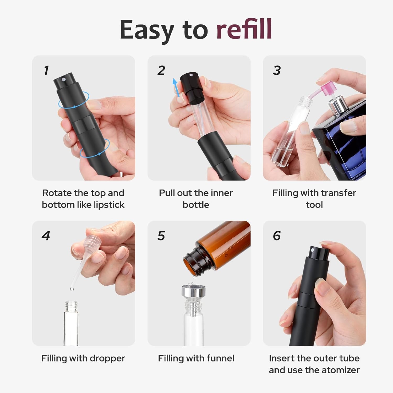 Flacone spray portatile mini r - Perfume Atomizer Travel recensione e prezzo
