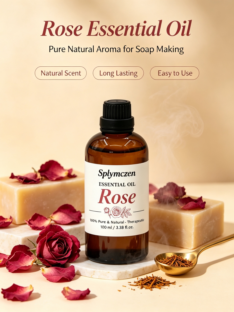Olio profumato alla rosa Splym - Home Fragrance Scented Candle recensione e prezzo