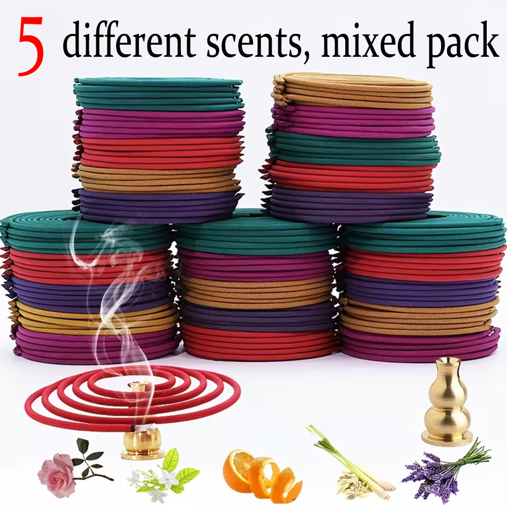 Set misto di incenso a spirale - Home Fragrance Scented Candle recensione e prezzo