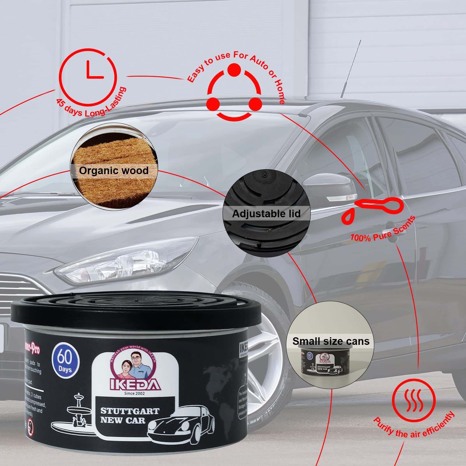 Deodoranti per auto: profumo d - Home Fragrance No 4 recensione e prezzo